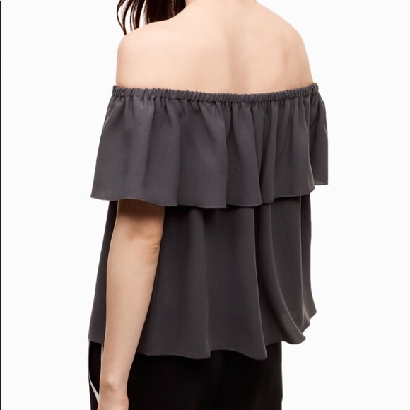 Aritzia Wilfred Promener Off the shoulder Blouse - Picture 2 of 7